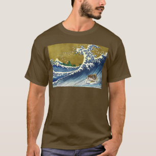 Japanese Surfing Hedgehog Art Tee 