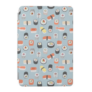 Japanese Sushi Pattern iPad Mini Cover