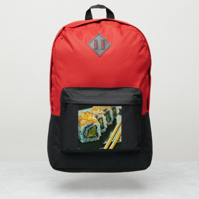 Japanese sushi port authority® backpack (Front)