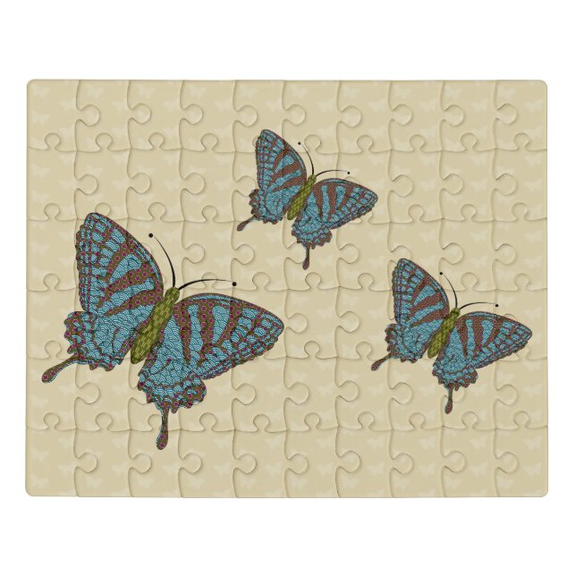 Japanese Swallowtail Acrylic Puzzle (Puzzle Horizontal)