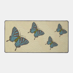 Japanese Swallowtail Desk Mat