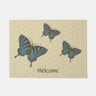 Japanese Swallowtail Doormat