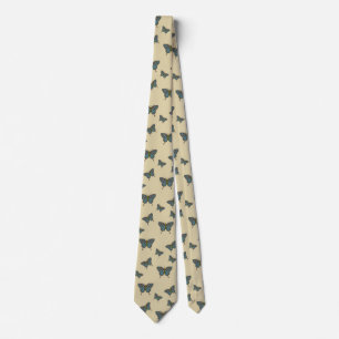 Japanese Swallowtail Men's Neck Tie