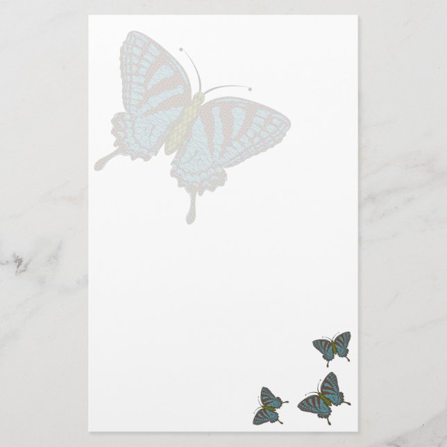 Japanese Swallowtail Stationery (Front)