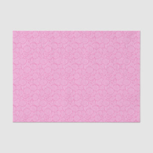 Japanese swirl pattern - soft peppermint pink tissue paper