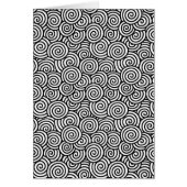 Japanese swirl pattern - white and black (Front)