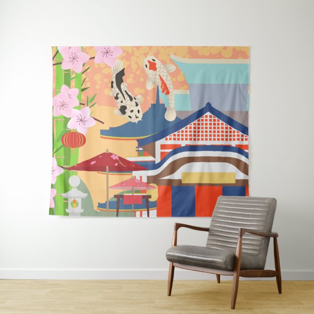 Japanese Tapestry (In Situ (Horizontal))