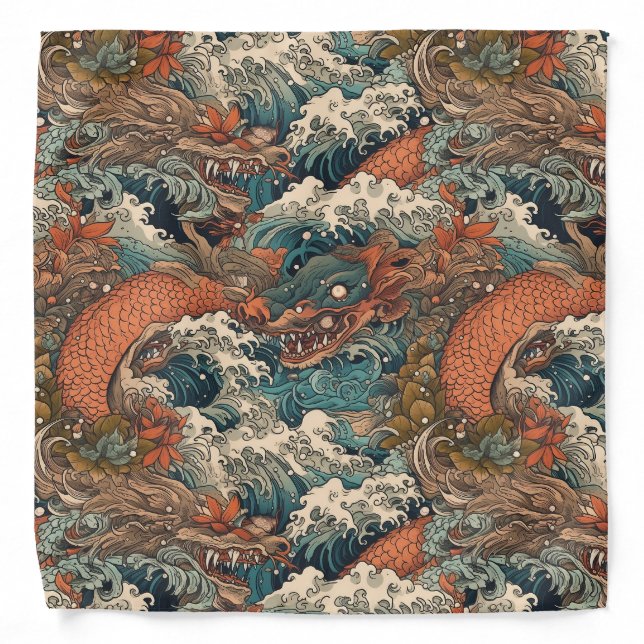 Japanese Tattoo Art Bandana (Front)