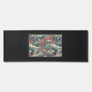 Japanese Tattoo Art Bar Mat