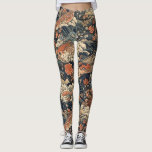 Japanese Tattoo Art Sea Monsters Leggings<br><div class="desc">Japanese Tattoo art is a thing of beauty worth wearing everywhere you go.</div>