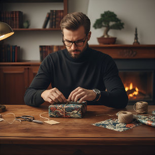 Japanese Tattoo Art Wrapping Paper Sheets