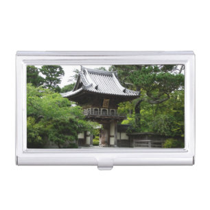 Japanese Tea Garden in San Francisco Business Card Case