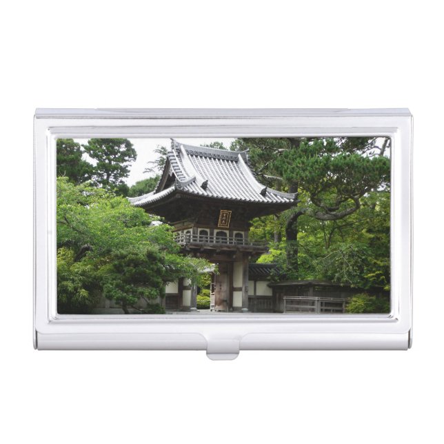 Japanese Tea Garden in San Francisco Business Card Case (Front)