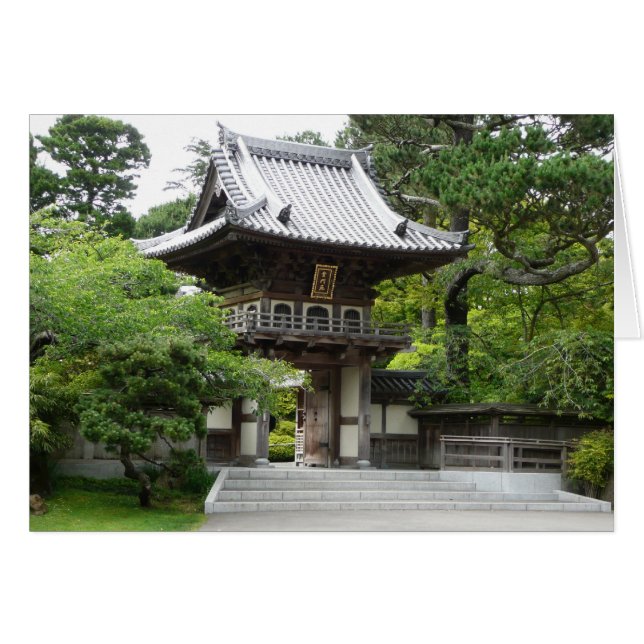Japanese Tea Garden in San Francisco Cards (Front Horizontal)