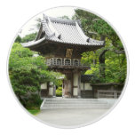 Japanese Tea Garden in San Francisco Ceramic Knob