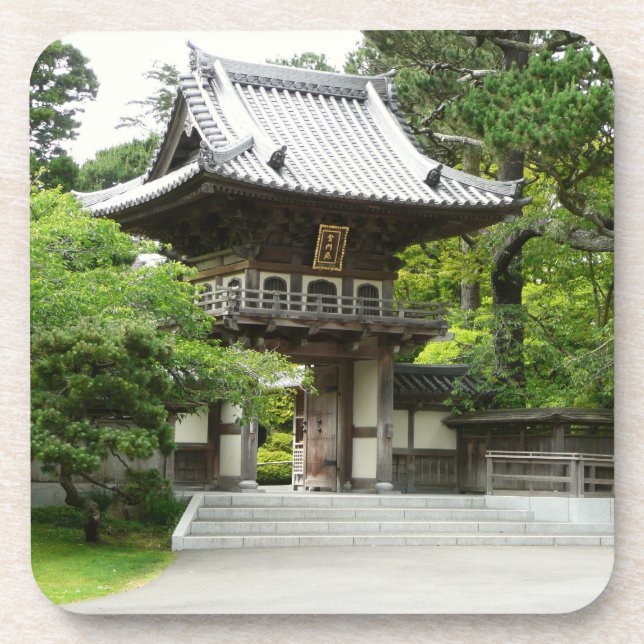 Japanese Tea Garden in San Francisco Drink Coaster (Front)