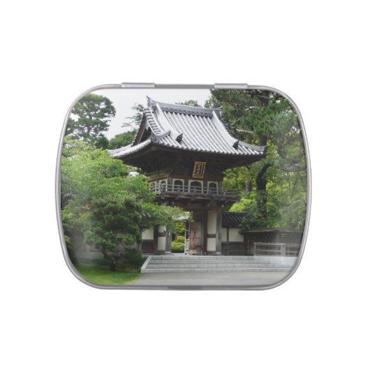 Japanese Tea Garden in San Francisco Jelly Belly Candy Tin (Top)