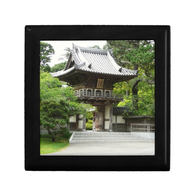 Japanese Tea Garden in San Francisco Jewelry Box (Front)