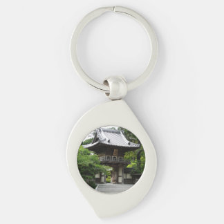 Japanese Tea Garden in San Francisco Keychain