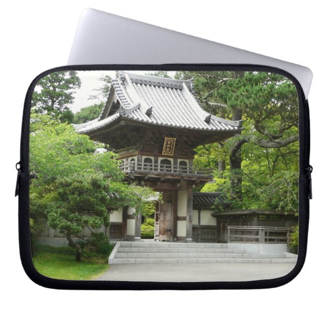 Japanese Tea Garden in San Francisco Laptop Sleeve (Front)