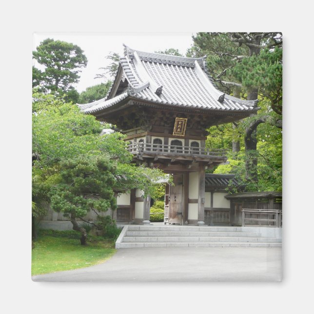 Japanese Tea Garden in San Francisco Magnet (Front)