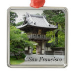Japanese Tea Garden in San Francisco Metal Ornament