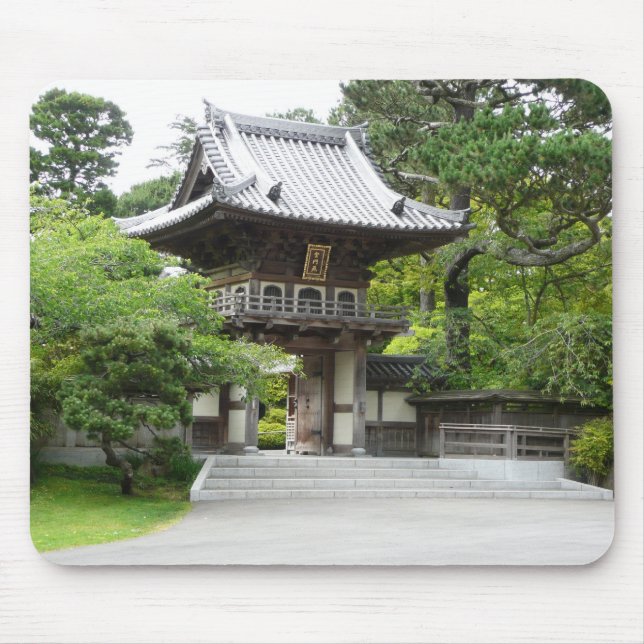 Japanese Tea Garden in San Francisco Mouse Pad (Front)