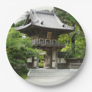 Japanese Tea Garden in San Francisco Paper Plates