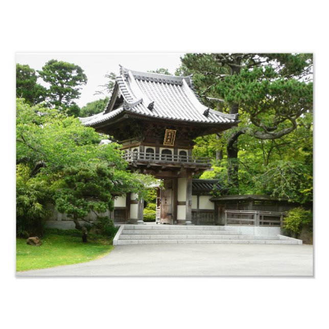 Japanese Tea Garden in San Francisco Photo Print (Front)