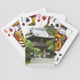 Japanese Tea Garden in San Francisco Poker Cards