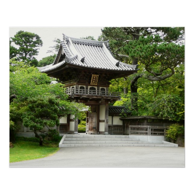 Japanese Tea Garden in San Francisco Poster (Front)