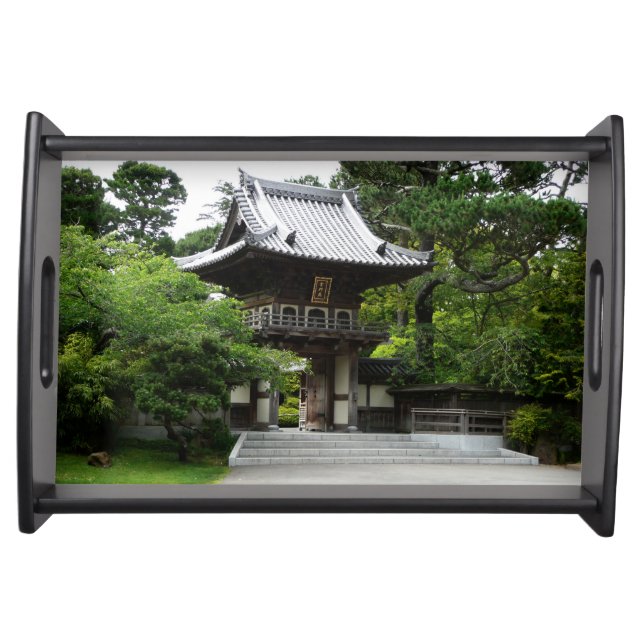 Japanese Tea Garden in San Francisco Serving Tray (Front)
