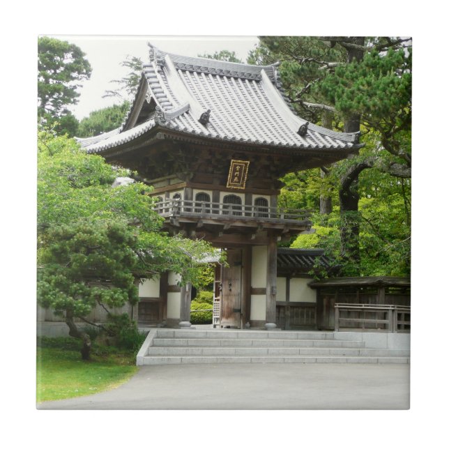 Japanese Tea Garden in San Francisco Tile (Front)
