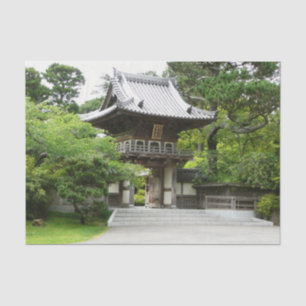 Japanese Tea Garden in San Francisco Tissue Paper