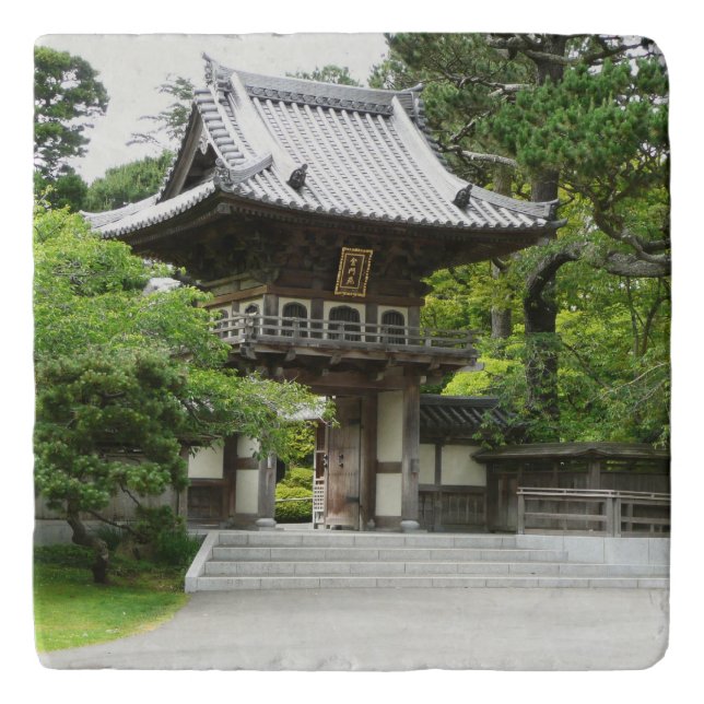 Japanese Tea Garden in San Francisco Trivet (Front)