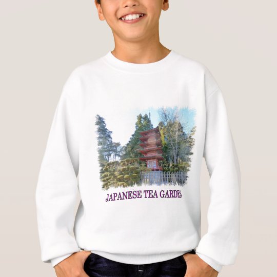Japanese Tea Garden Pagoda Sweatshirt