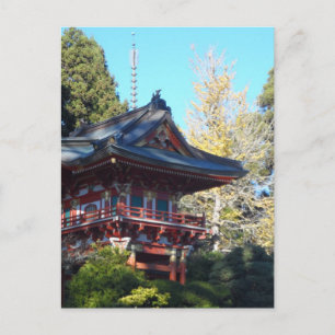 Japanese Tea Garden- San Francisco Postcard