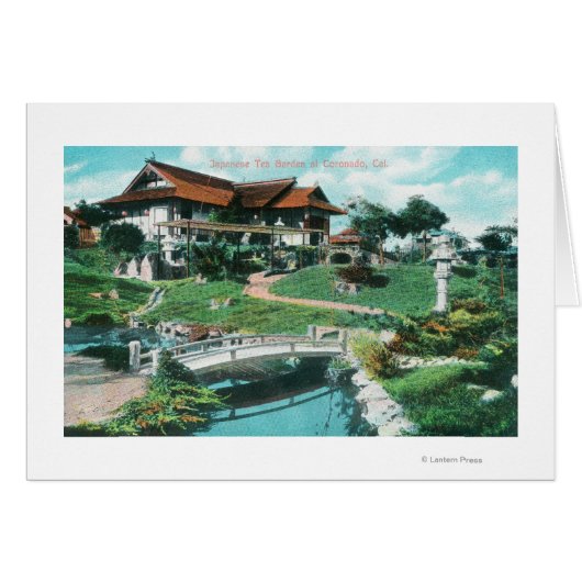 Japanese Tea Garden ViewCoronado, CA Cards (Front Horizontal)