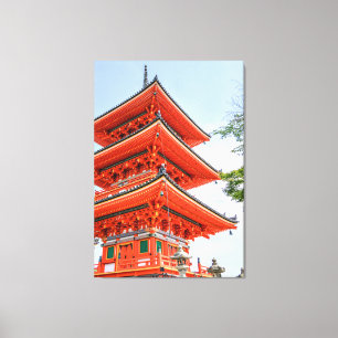 Japanese Temple Canvas Print
