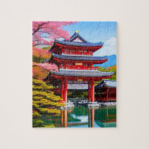 Japanese Temple Jigsaw Puzzle