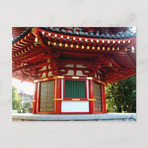 Japanese Temple Pagoda Postcard