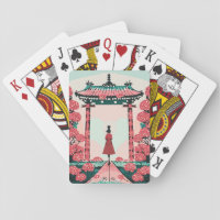 Japanese Temple Playing Cards