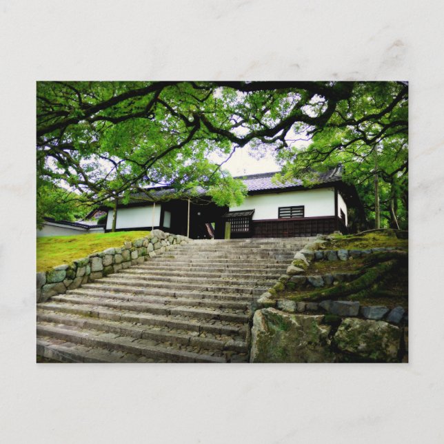 Japanese Temple Postcard (Front)