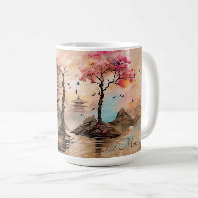 Japanese Temples  Coffee Mug (Front Right)