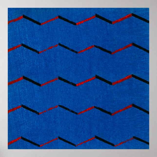 Japanese Textile Pattern by Furuya Korin (1904) Poster (Front)