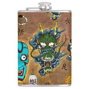 Japanese Theme Flask