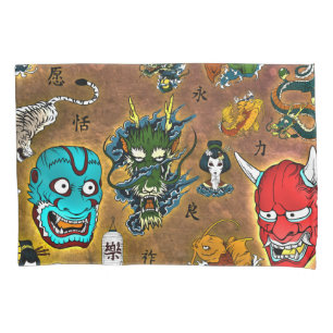 Japanese Theme Pillow Case