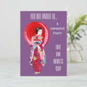 Japanese themed Japan party Invitation | Zazzle