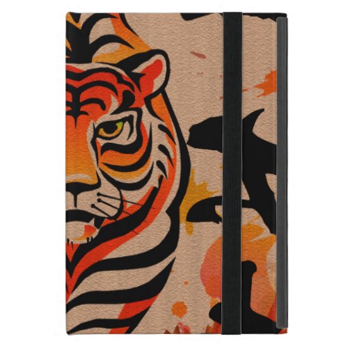 japanese tiger art cover for iPad mini