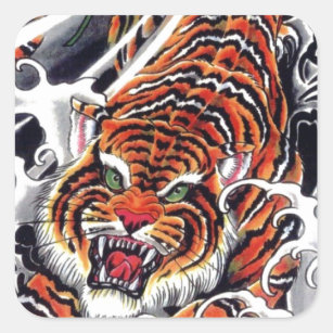 Tiger In Tongues Of Flame Stock Illustration  Download Image Now  Front  View Tiger Aggression  iStock
